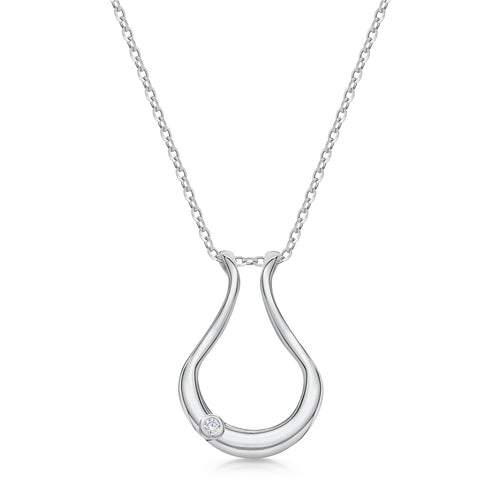 The Heart Ring Holder Necklace – Emily C Jewelry