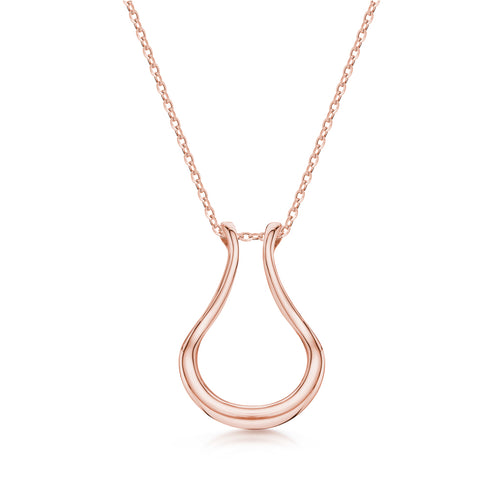 The Drop Ring Holder Necklace – Emily C Jewelry