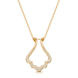 The Scallop Couture Ring Holder Necklace